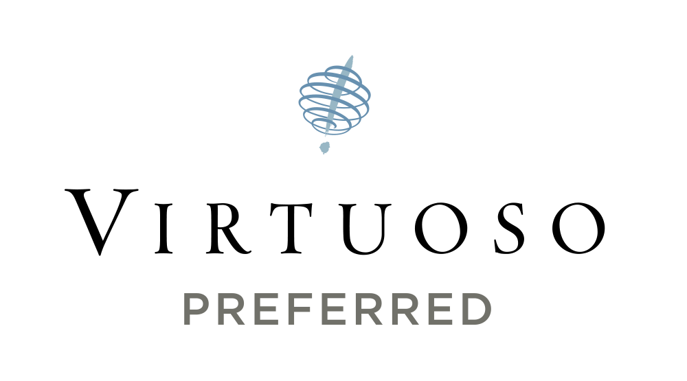 Virtuoso preferred hotel logo.