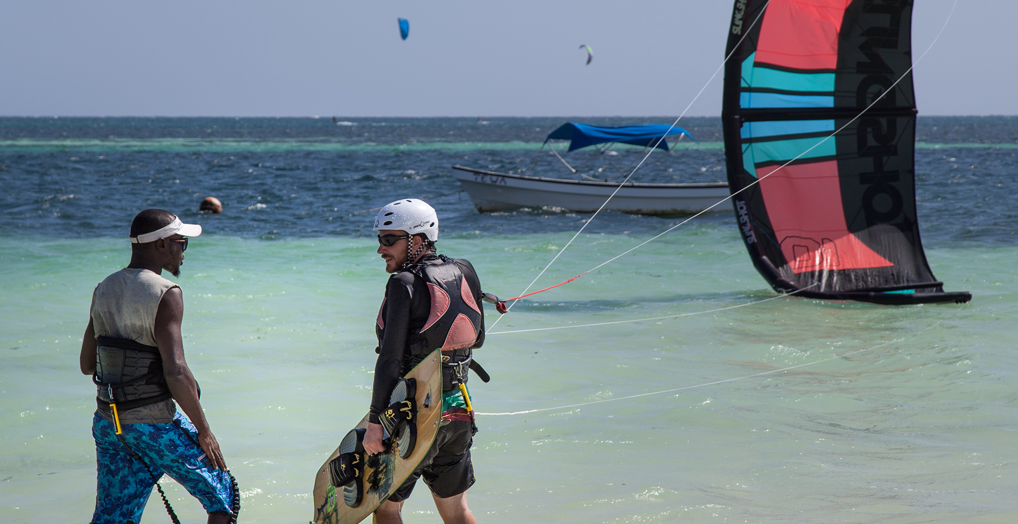 Kitesurfing in Kenya Watamu