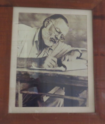 Ernest Hemingway, the famous Nobel prize winner – at Hemingway’s Watamu. He camped near the site way back around 1950s