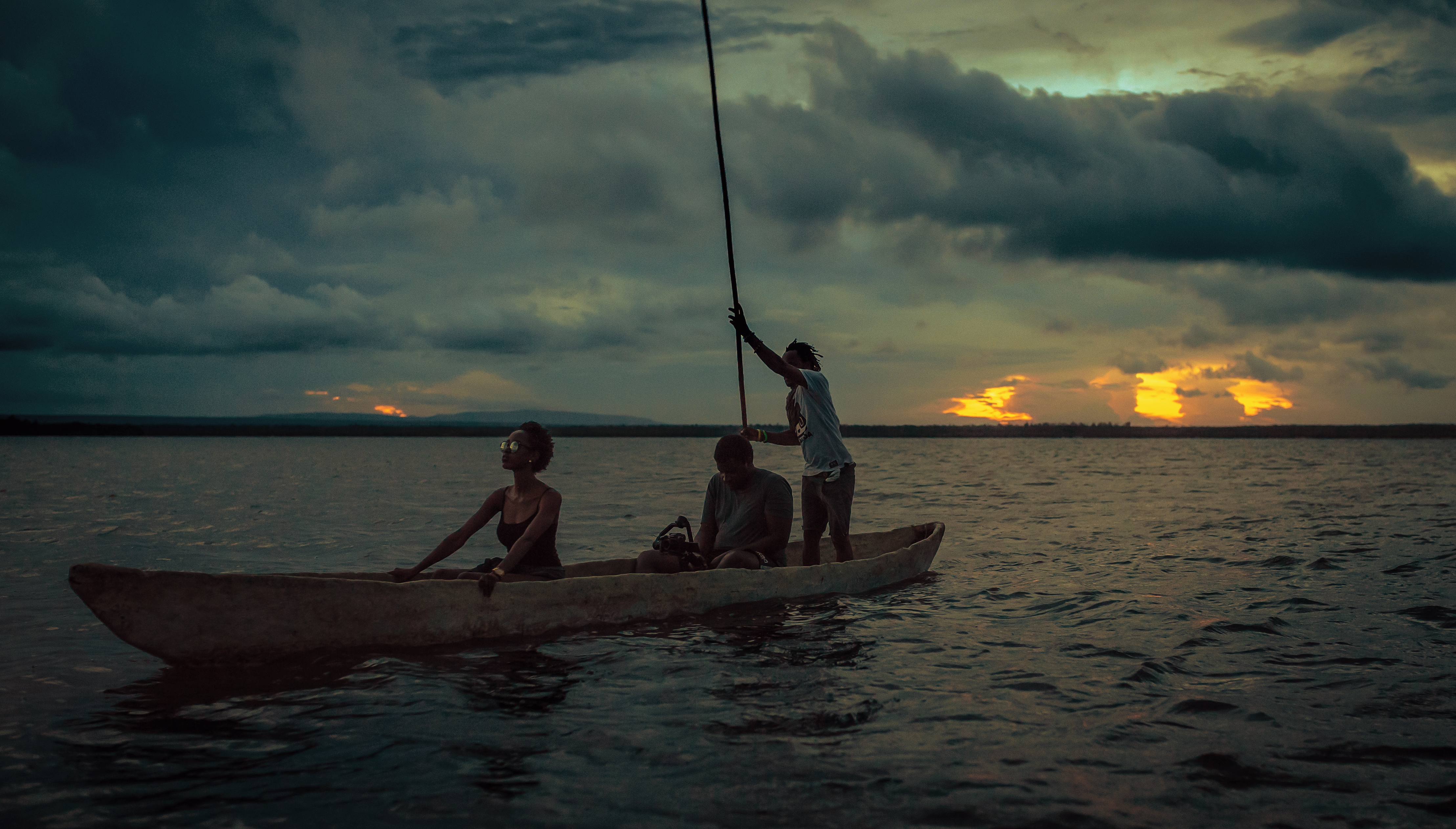 Watching the Sunset from the Crab Shack -Hemingways Watamu