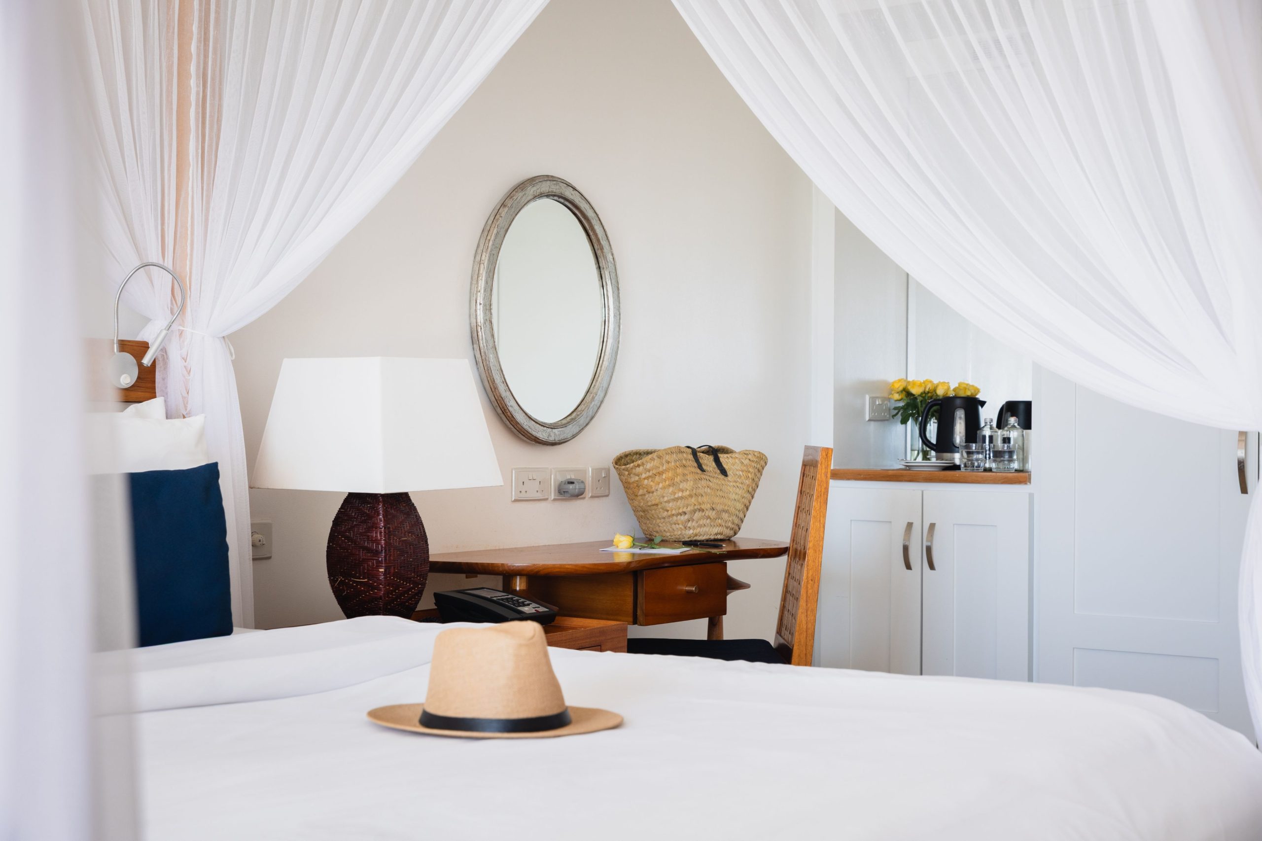 North Wing Deluxe Ocean View bedroom 1 – March 2025 TC