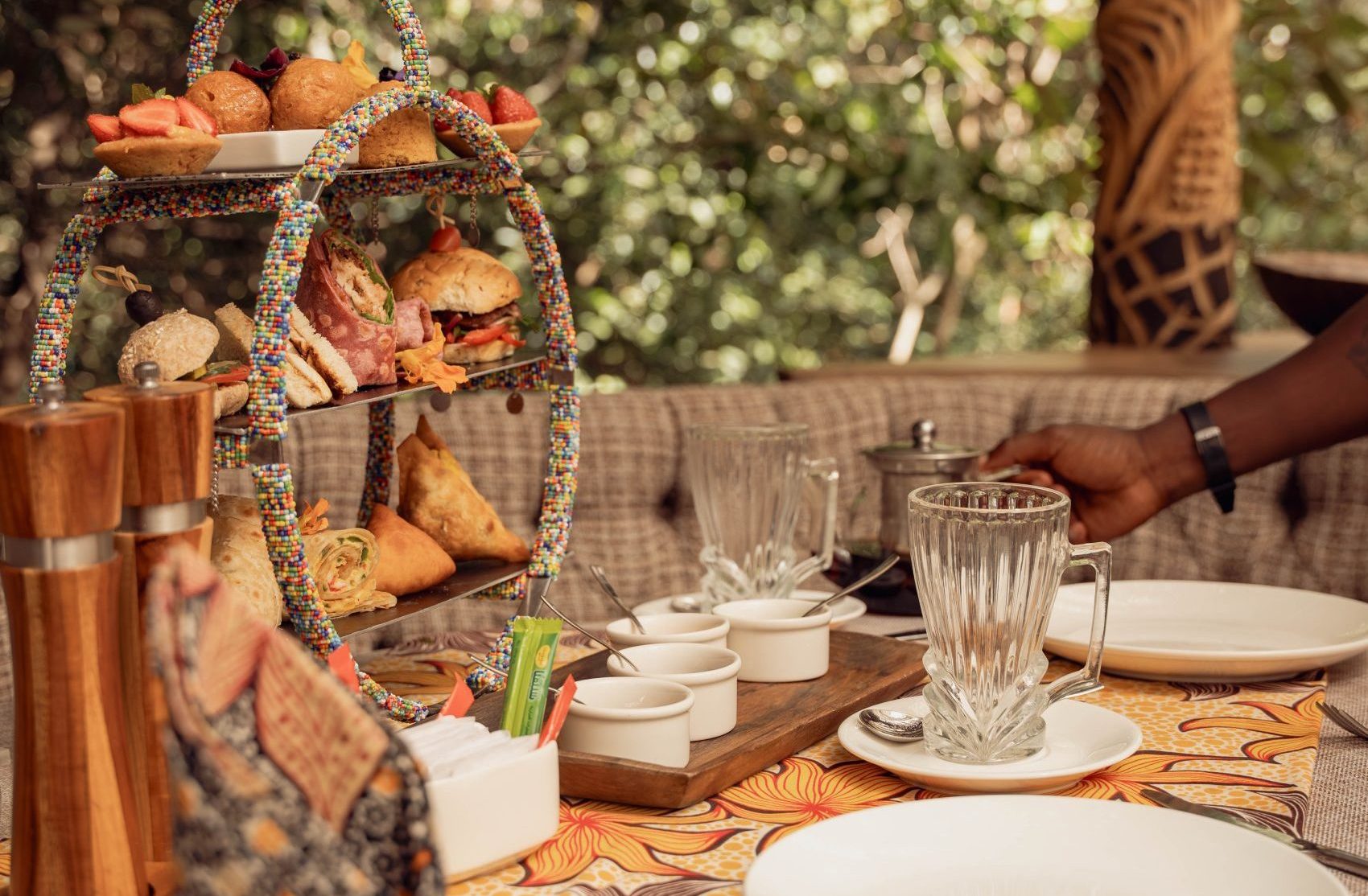 African Themed Tea 2