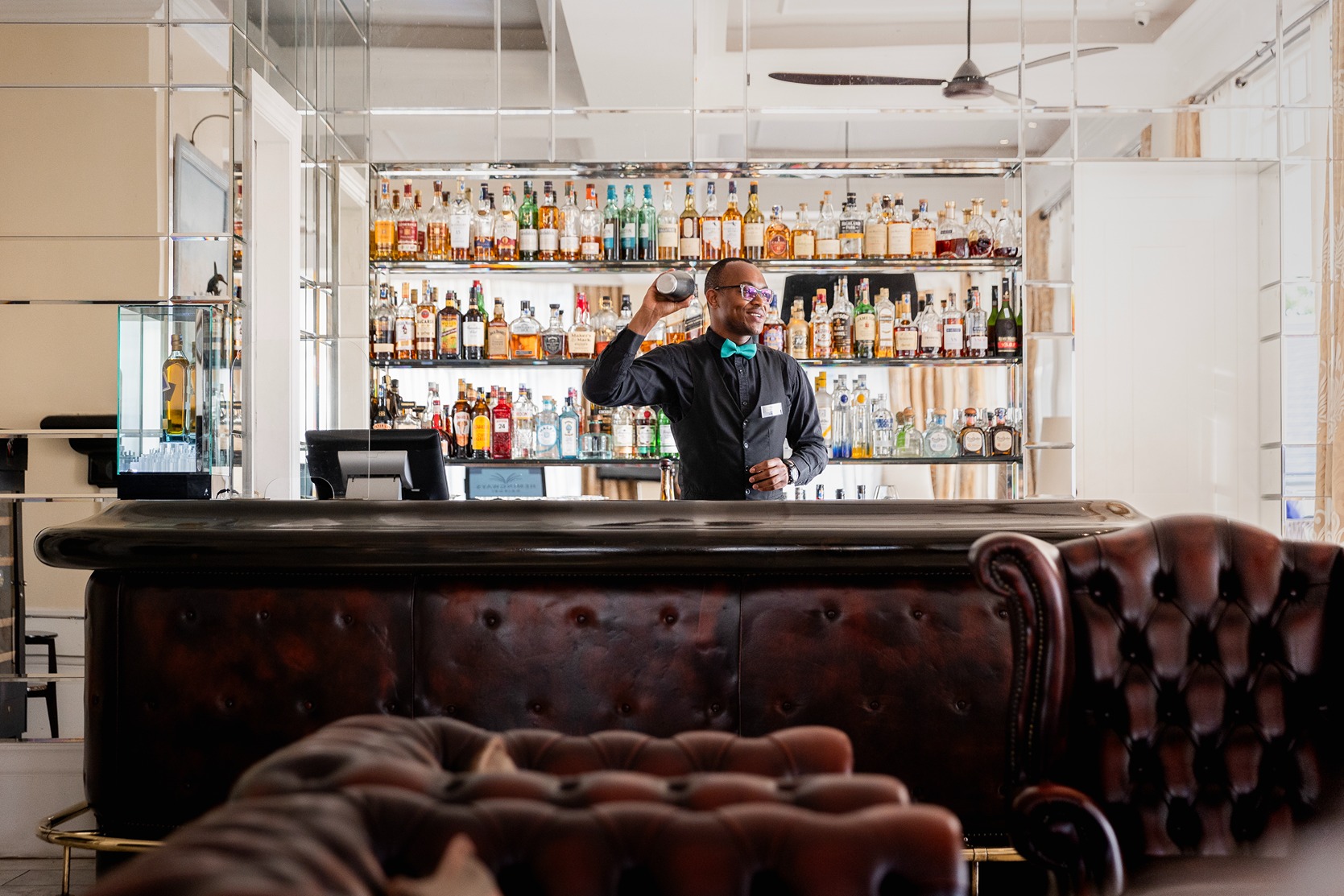 Bar Display and Mixologist 2