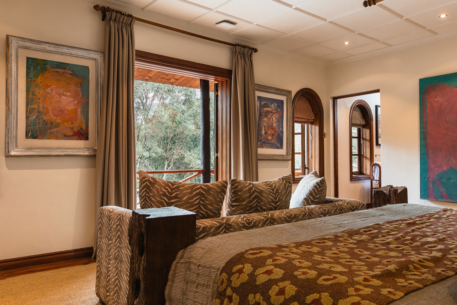 Master bedroom close up