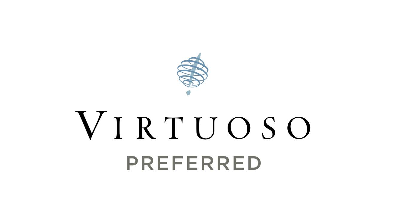 Virtuoso preferred hotel logo.